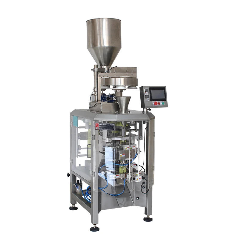 Full Automatic Customized Vertical Granule Packaging Machine Rice Nuts Beans Snacks Biscuits Auto Seal High Speed